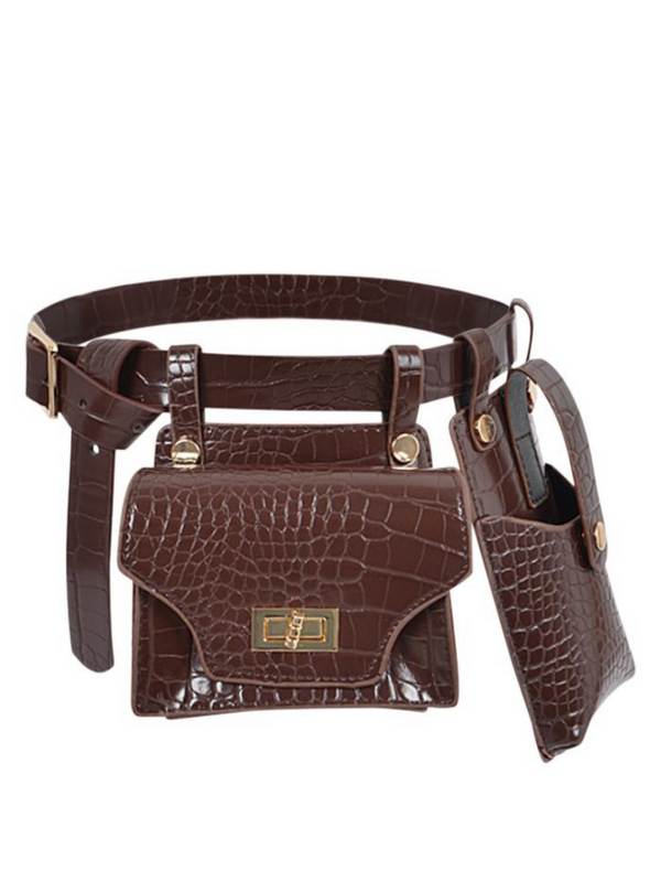 CROC BELT BAG