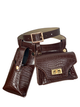 CROC BELT BAG