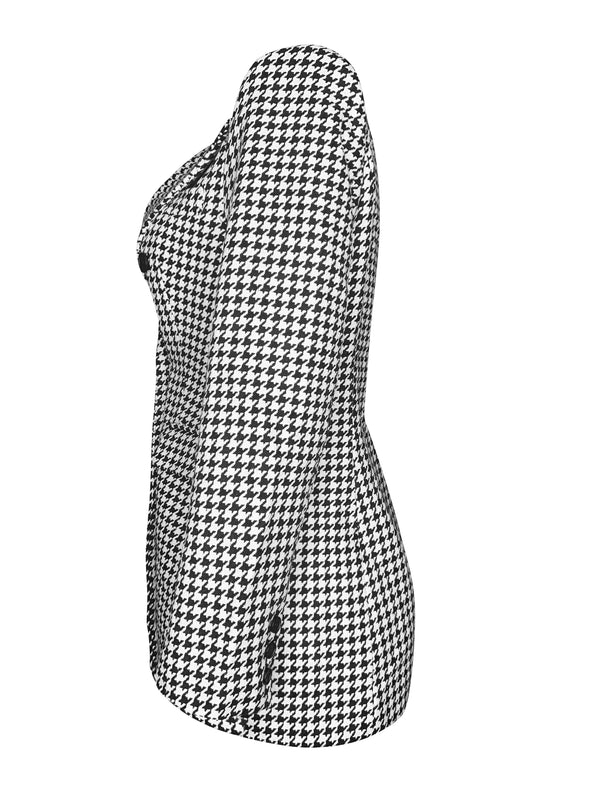 HOUNDSTOOTH BLAZER