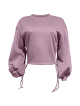 DRAWSTRING SWEATSHIRT